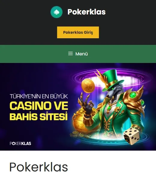 Pokerklas Casino — mobile
